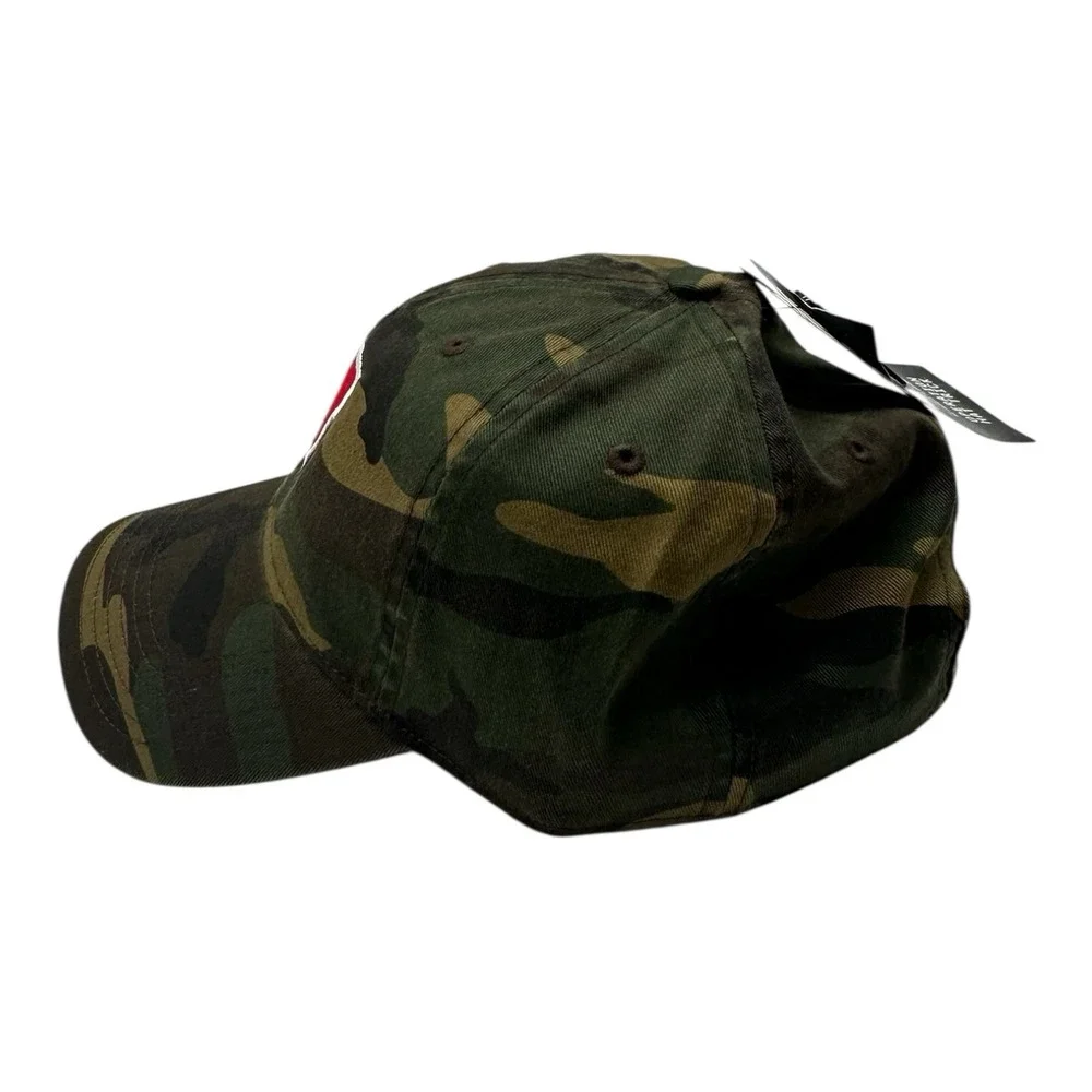 Captivating Wisconsin Badgers Hat Cap Camo Strapback Adjustable Baseball Dad OHT